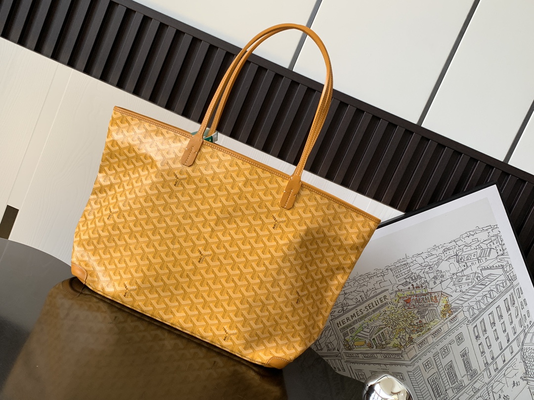 Artois MM Tote Bag In Yellow